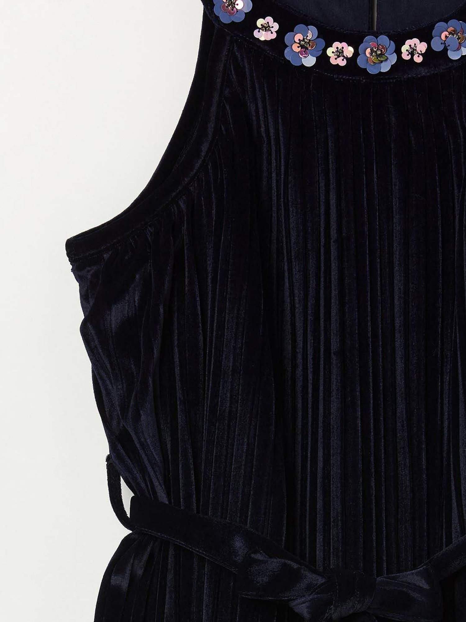 Fame Forever by Lifestyle Kids Navy Floral Print Dress