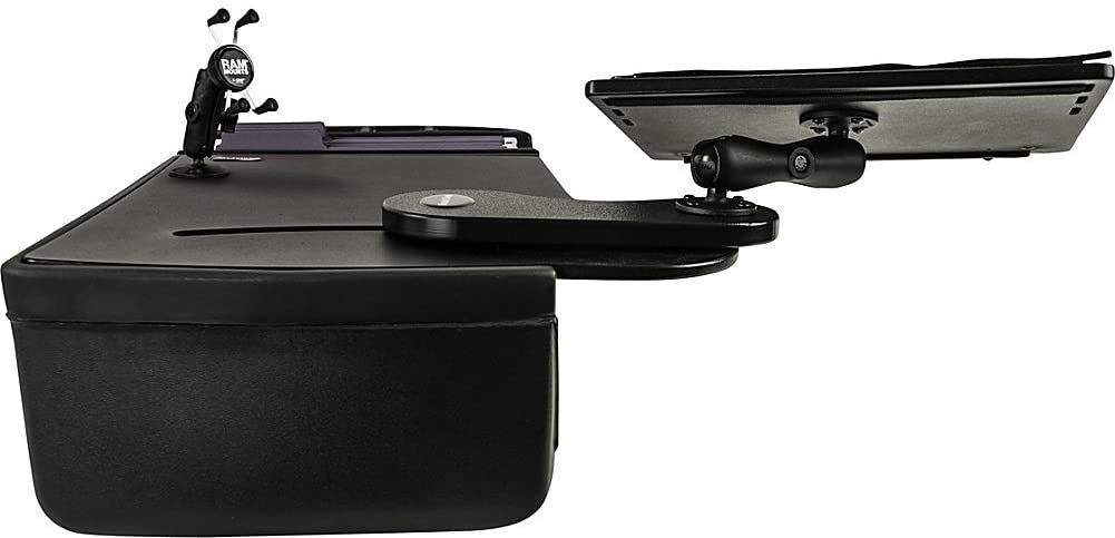 AutoExec AUE10019 Reach Front Seat Car Desk Mahogany Finish with Phone Mount
ReachDesk-03FS MAH