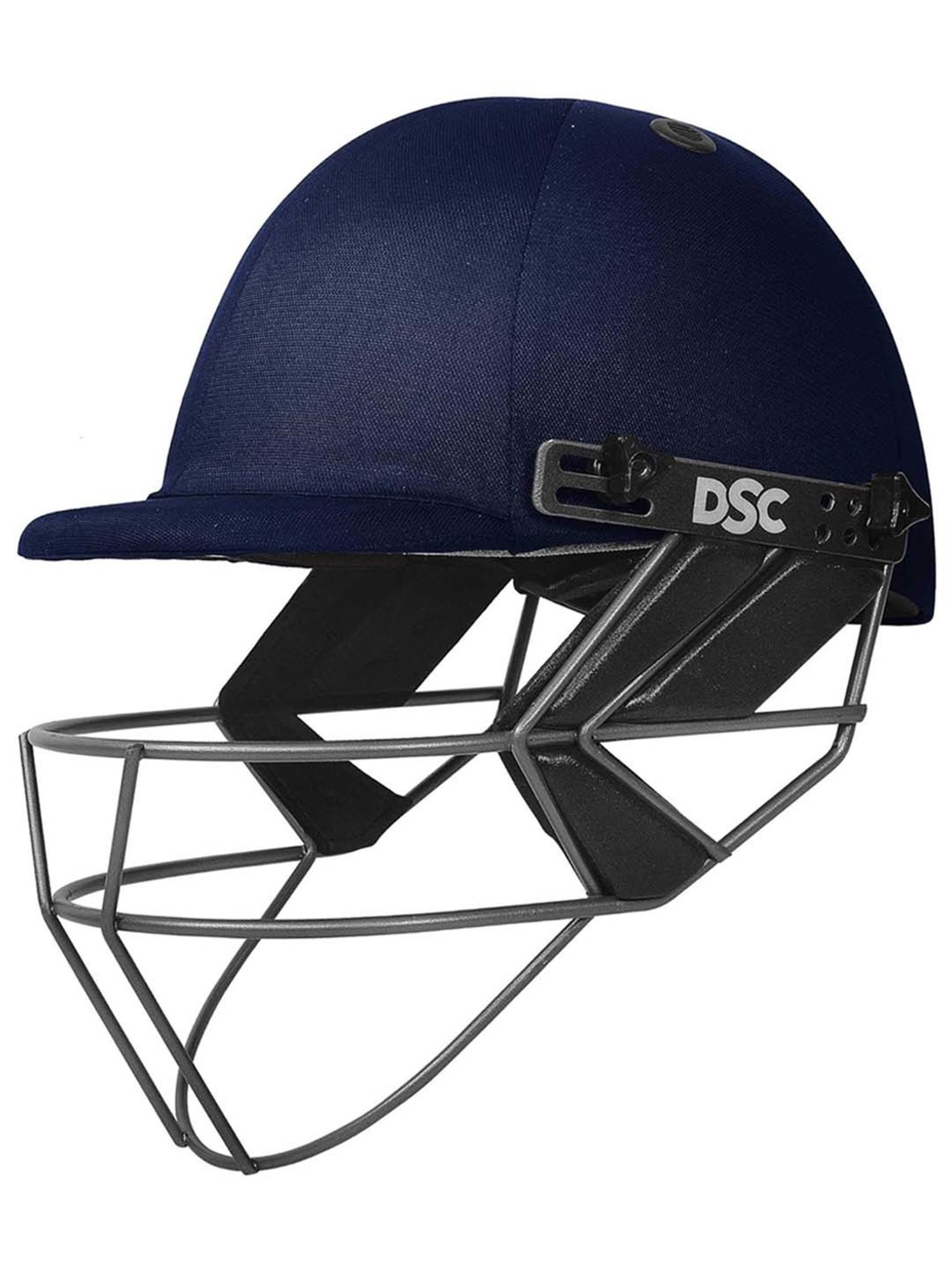 DSC Fort 44 LITE Titanium Cricket Helmet Adjustable Back Support Strap Size - L