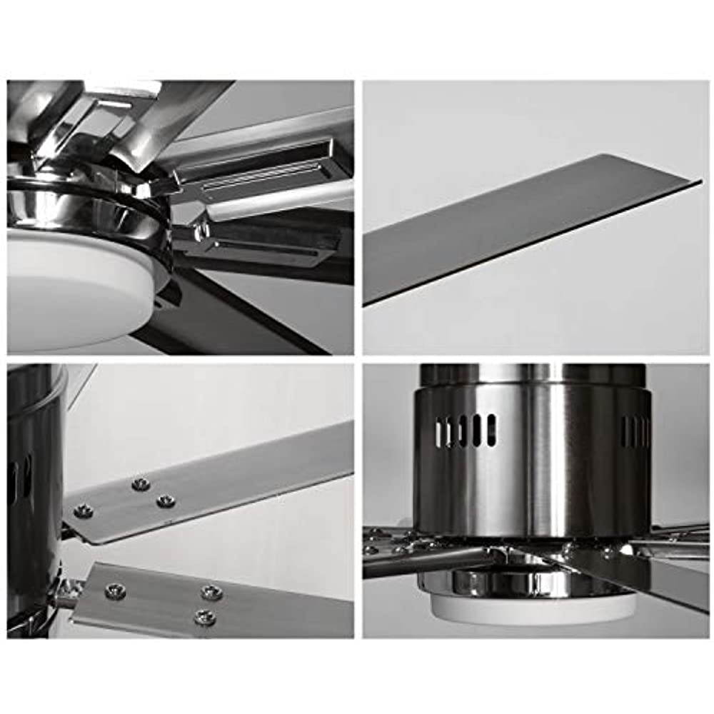 Vast Collection 72-Inch 8-Blade Gray Modern Ceiling Fan