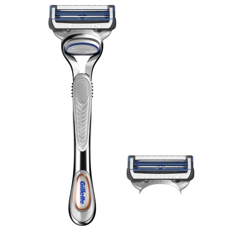 Gillette SkinGuard Men's Razor - 1 Handle + 2 Razor Blade Refills