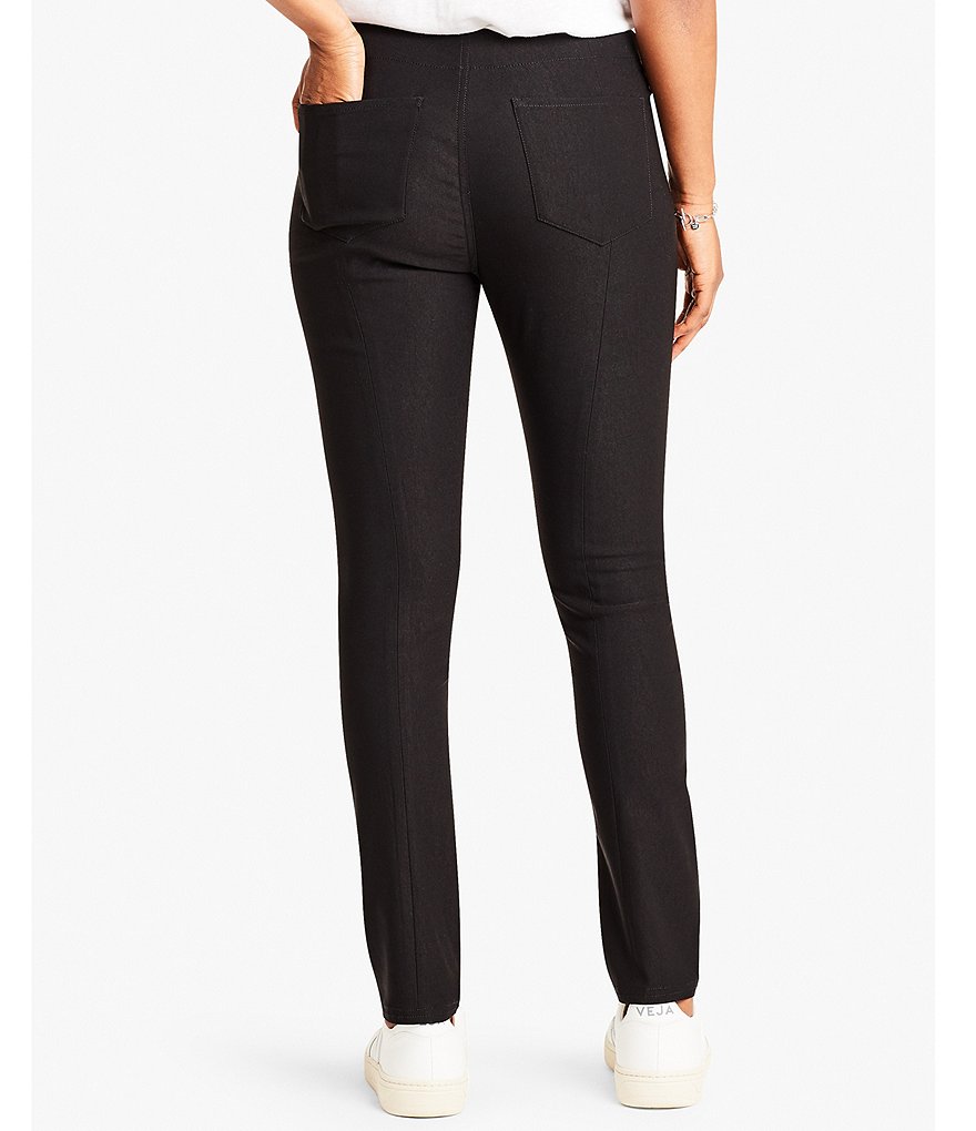 NIC + ZOE Stretch Woven Wonderstretch Pull-On Slim-Leg Pants