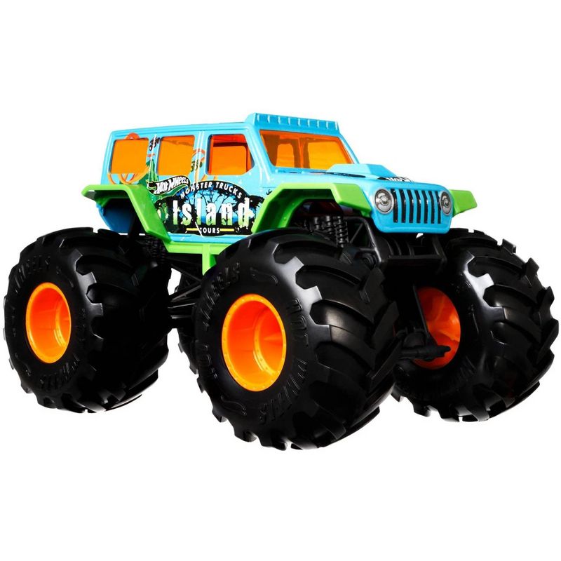 Hot Wheels Monster Truck 1:24 Scale - Island Tours