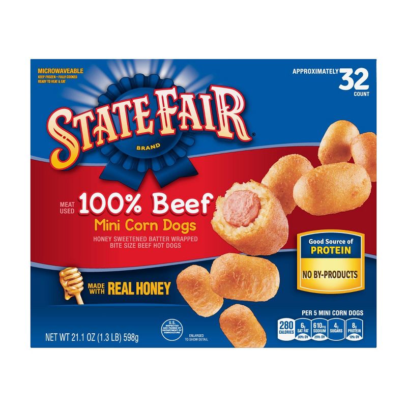 State Fair Beef Mini Corn Dogs - 21.1oz