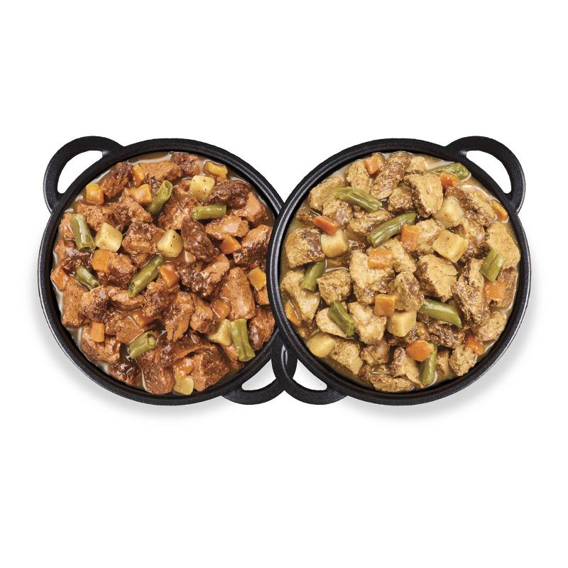 Purina Dog Chow High Protein Hearty Stews Beef & Chicken Wet Dog Food - 13oz/6ct Variety Pack