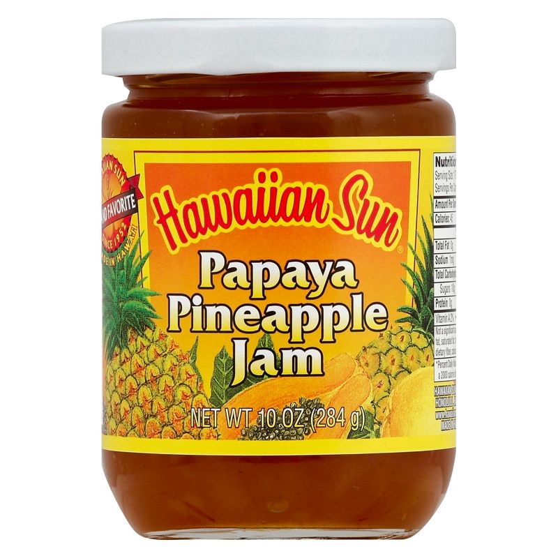 Hawaiian Sun Papaya Pineapple Jam - 10oz