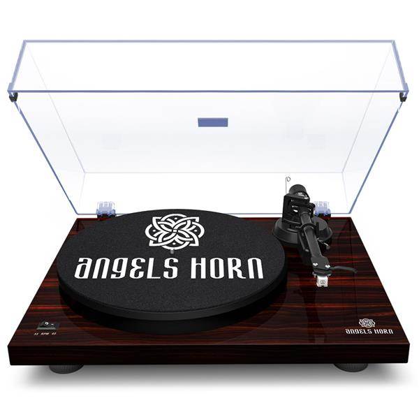 Record Player Turntable with Built-in Phono Preamp and Belt Drive