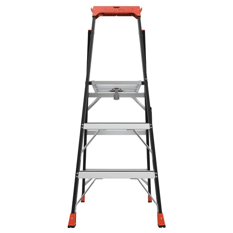 Little Giant Ladder Systems 5' ANSI Type IAA 375lb rated fiberglass Stepstool Gray