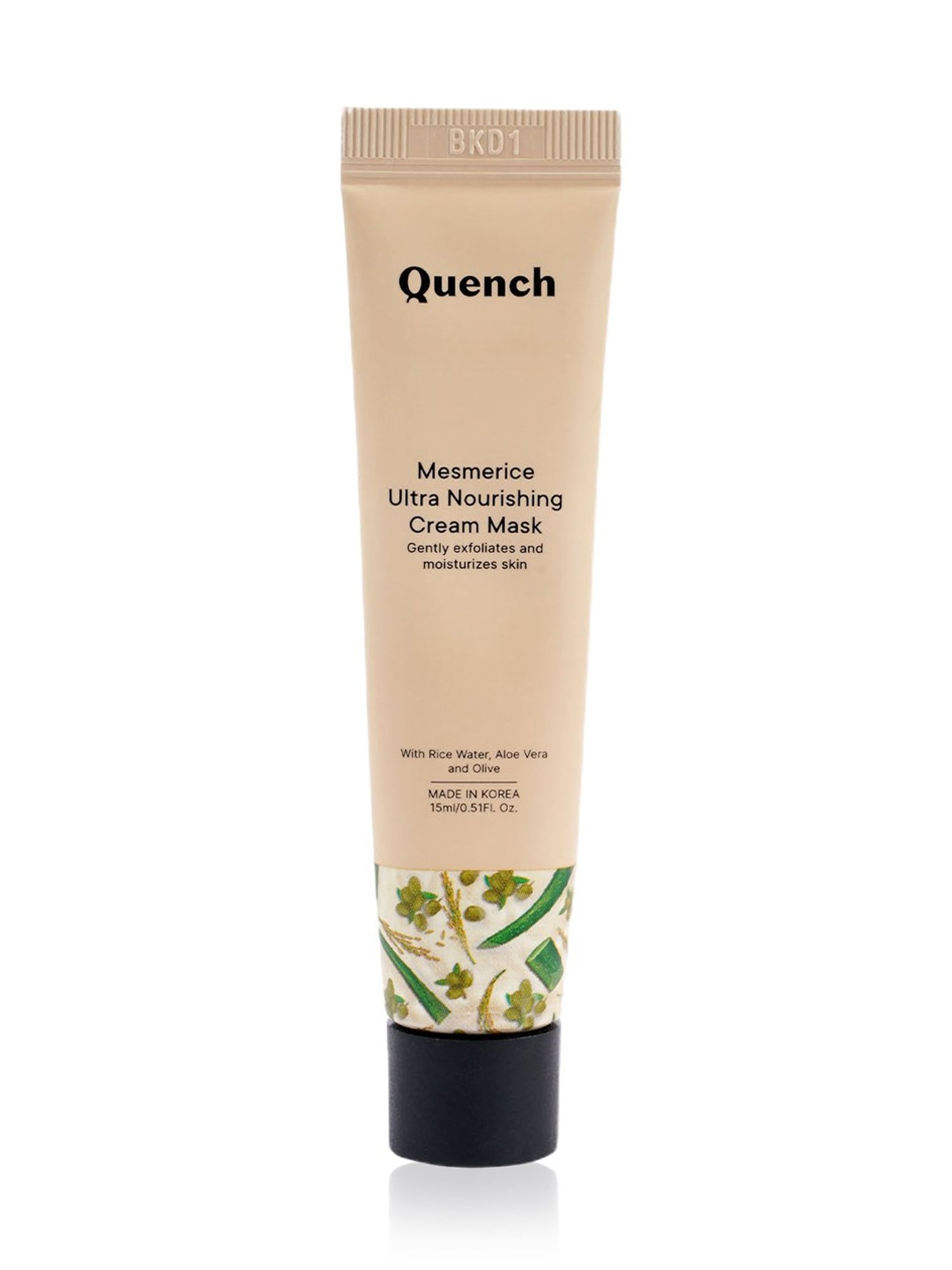 Quench Botanics Mesmerice Gentle Exfoliation Cream Face Wash - 25 ml