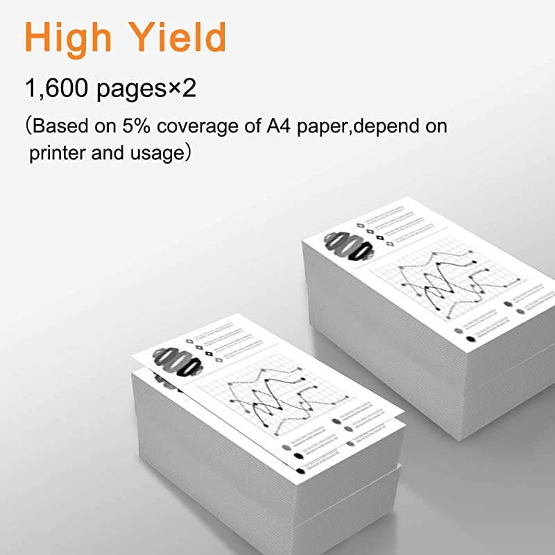 Compatible Toner Cartridge Replacement for HP 17A CF217A High Yield for Laserjet Pro M102w M102a MFP M130fw M130nw M130fn M130a Printer Black (2 Pack)