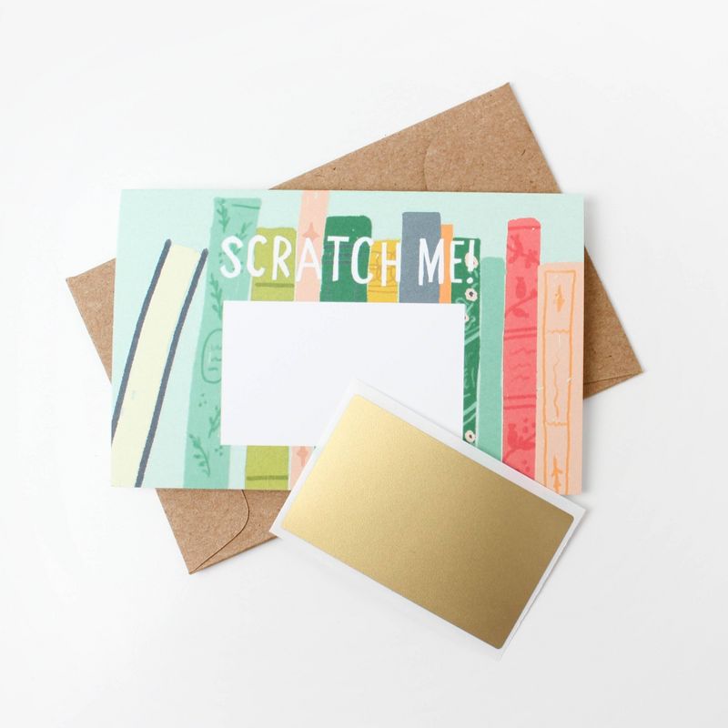Teacher Scratch Off Mini Note Cards