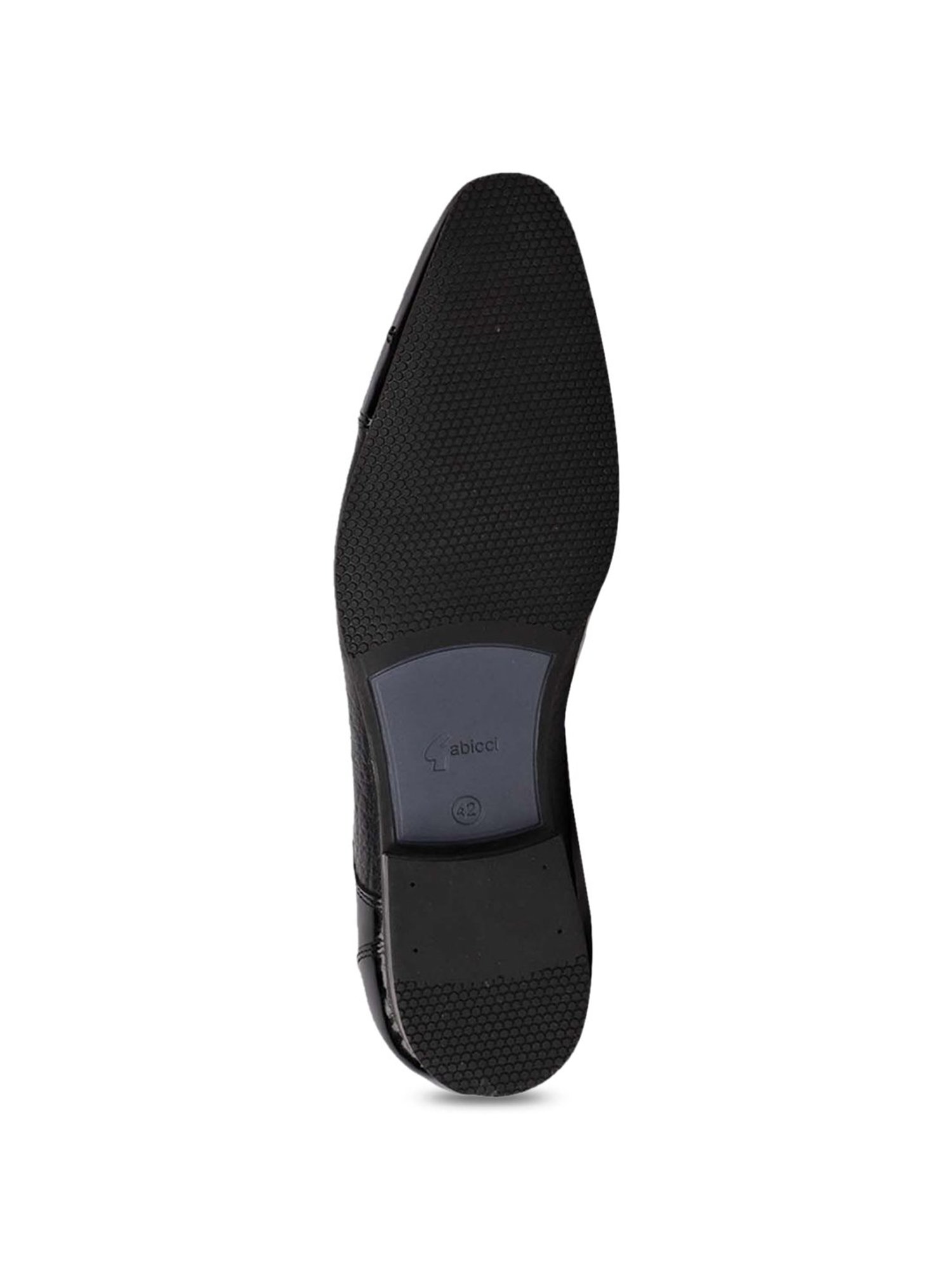 Gabicci Men's Flare Black Derby Shoes