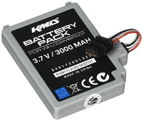 KMD - Rechargeable Internal Controller Battery Pack 3000MaH for Wii U