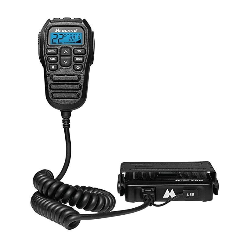 MXT275 MicroMobile 15W GMRS TwoWay Radio with Integrated Control Microphone