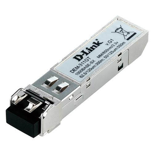Dlink DEM-311GT D-Link 1000BASE-SX Mini GBIC Gigabit Ethernet Module
