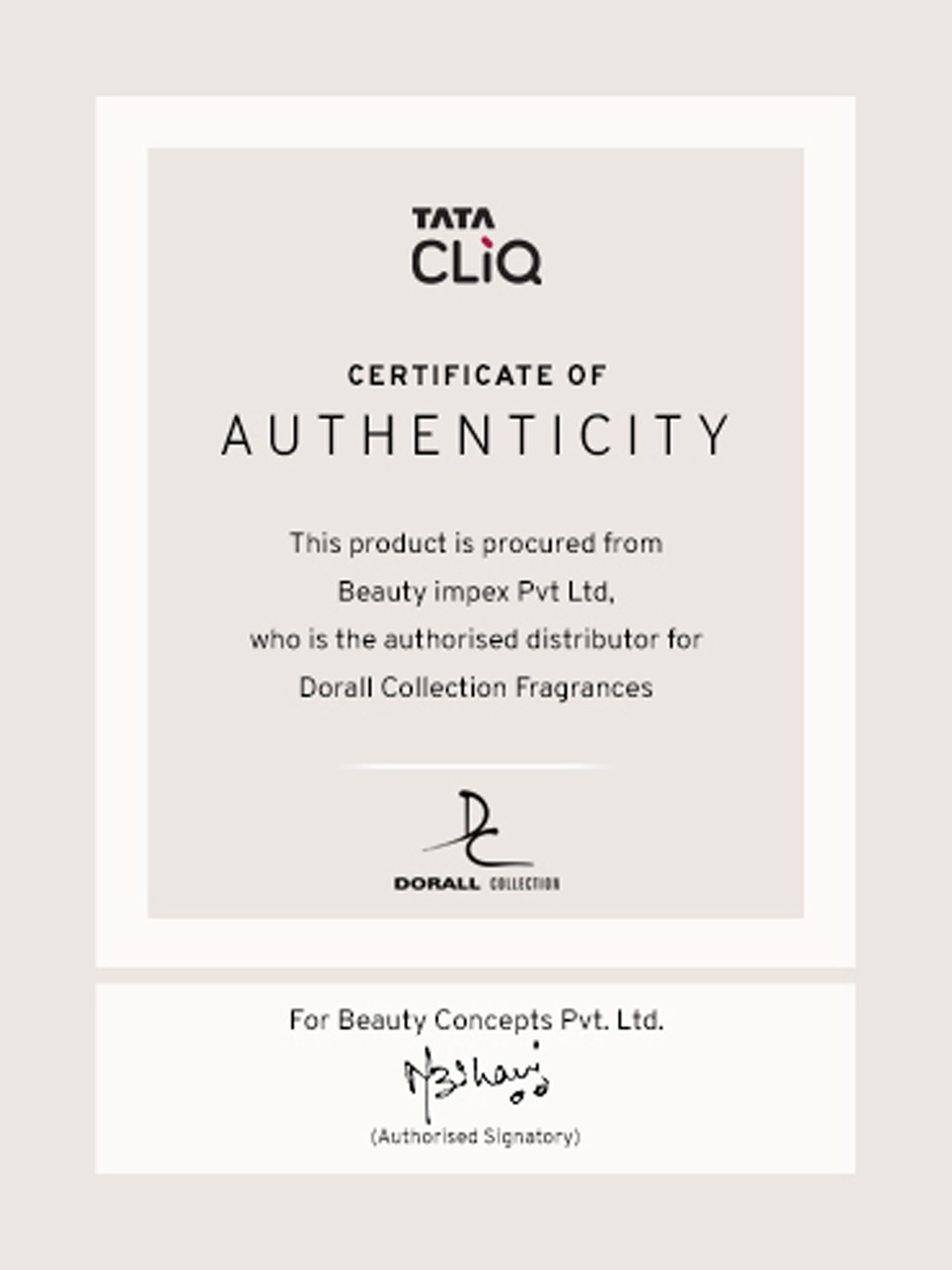 Dorall Collection Chaste Eau de Toilette for Men - 100 ml