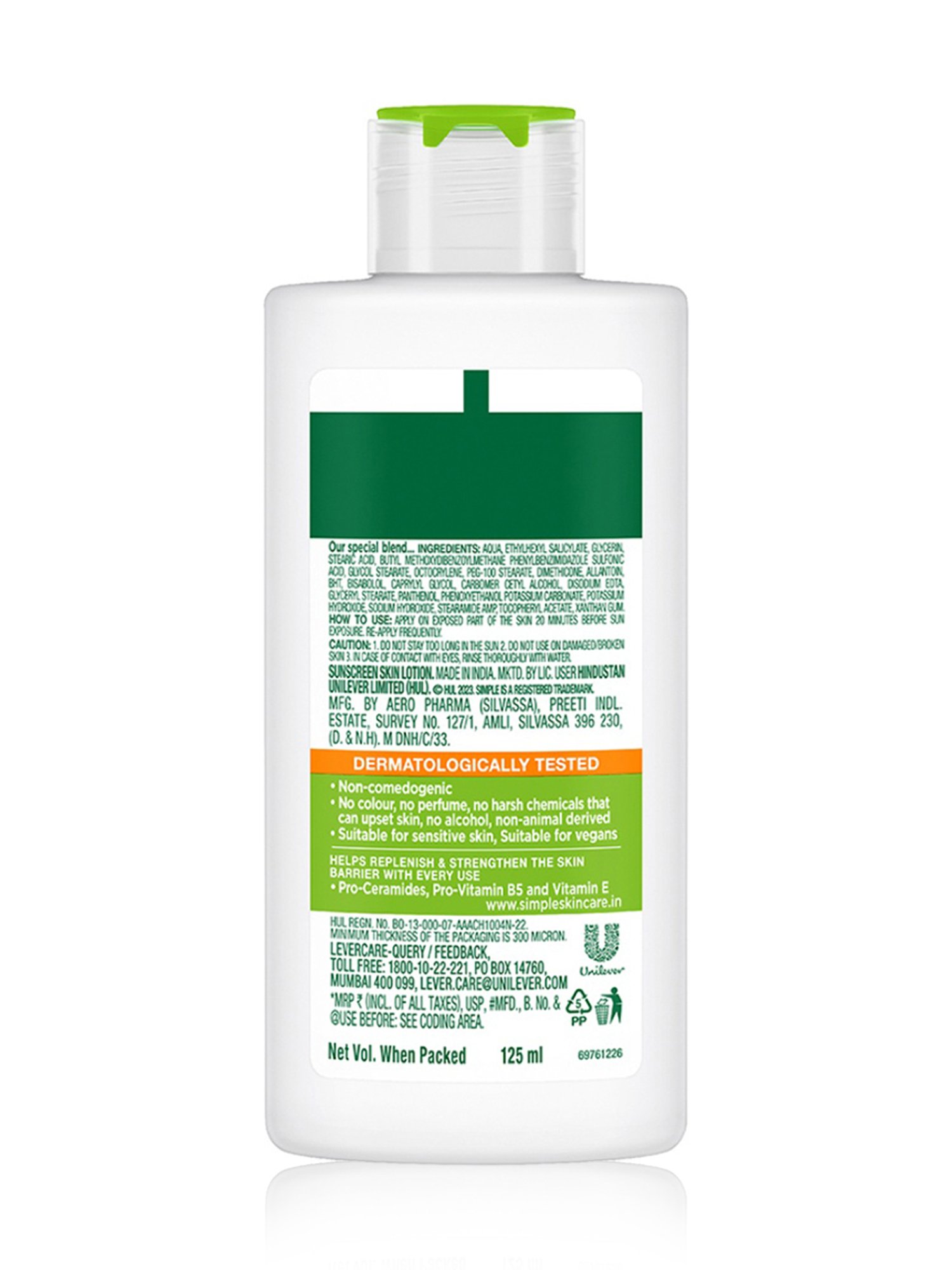 Simple Kind To Skin Protecting Light Moisturiser - 125 ml