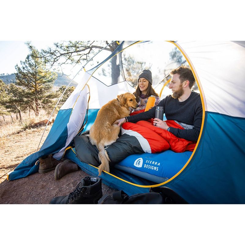 Sierra Designs 2 Person Air Mattress with Pump - Queen Size