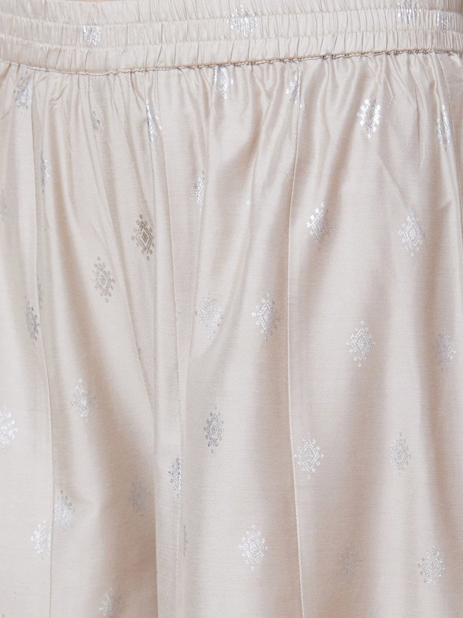 Castle Black Embroidered Palazzos