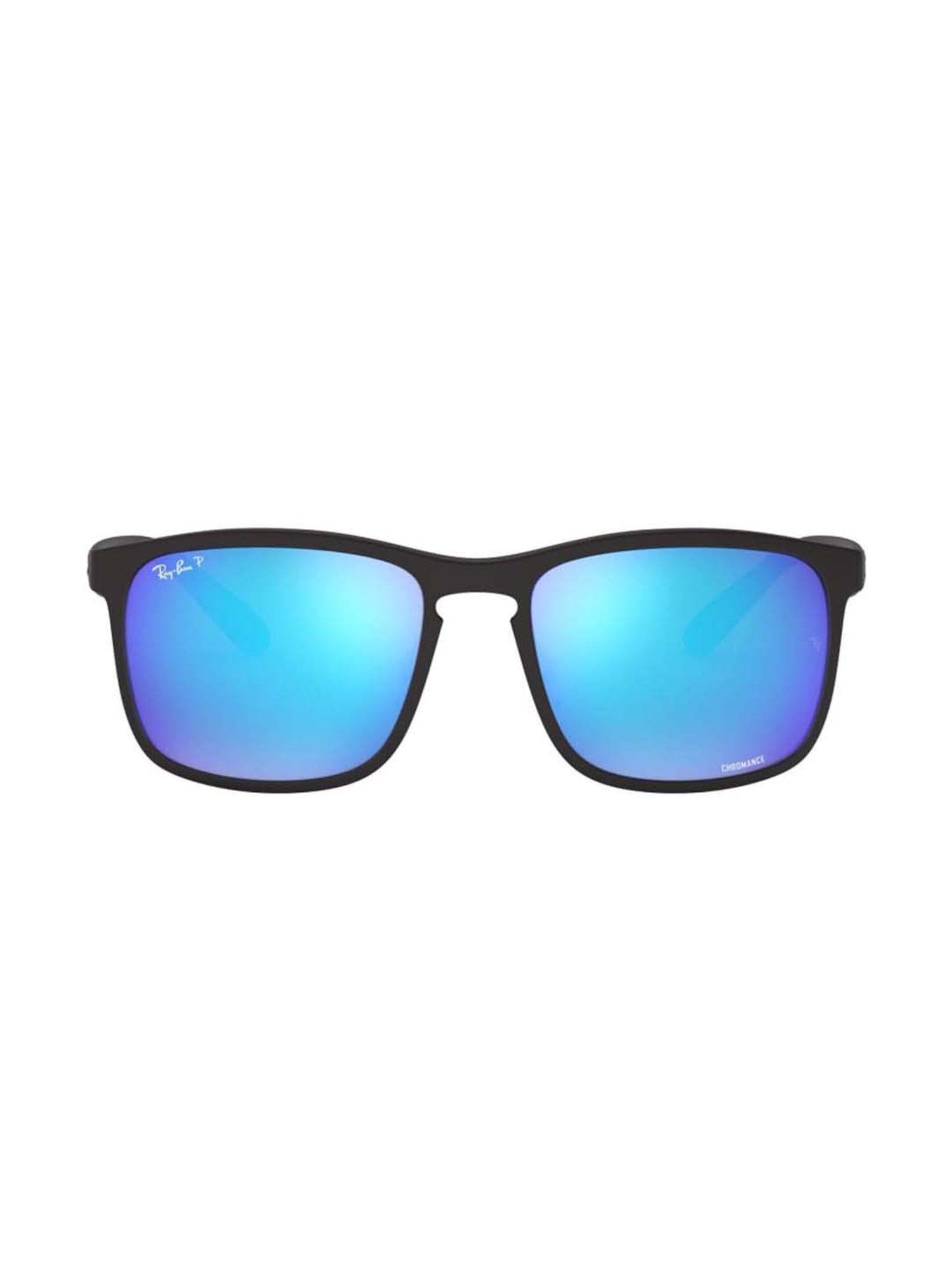 RAY-BAN Men Polarized Blue Lens Square Sunglasses - 0RB4264601SA158