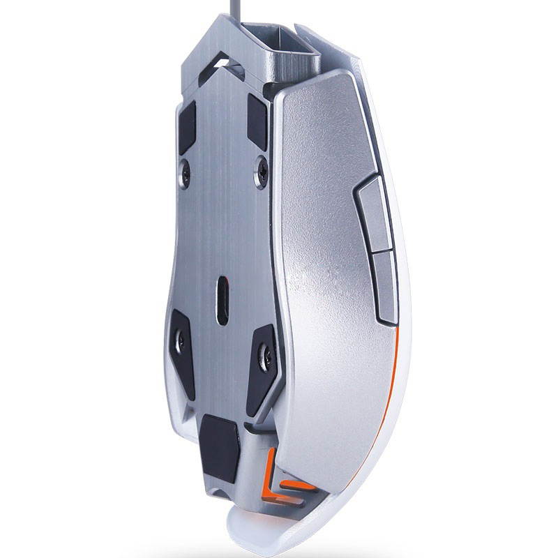 Dare-U 8200DPI 7-Programmable Keys RGB Chroma LED Backlight 12000FPS 150IPS 30G Acceleration USB Wired Armor Gaming Mouse