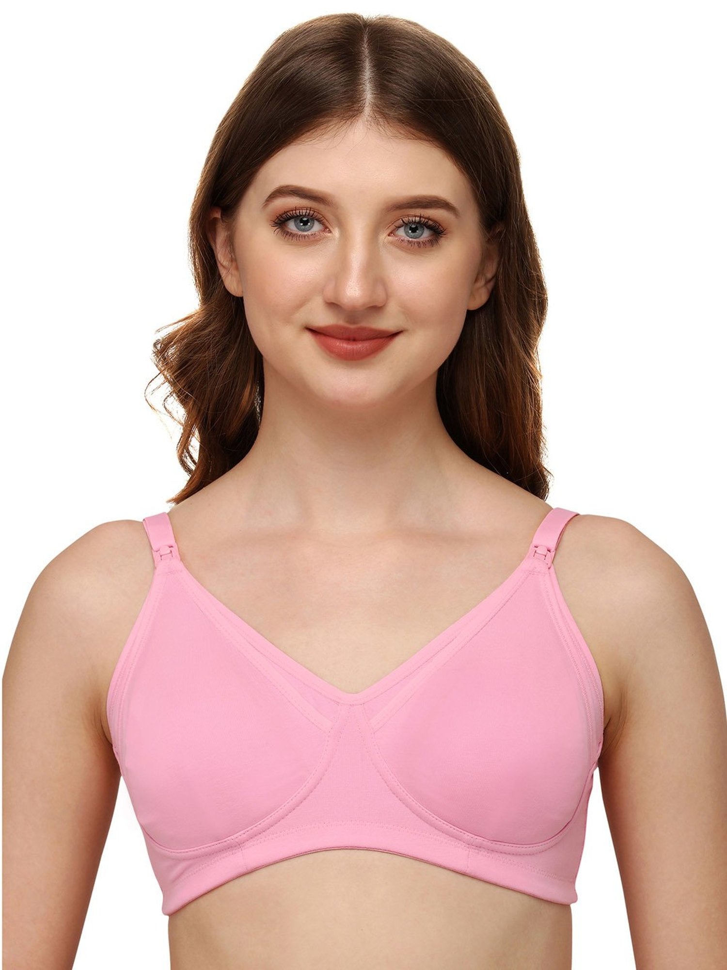 Mee Mee Pink Cotton Bra