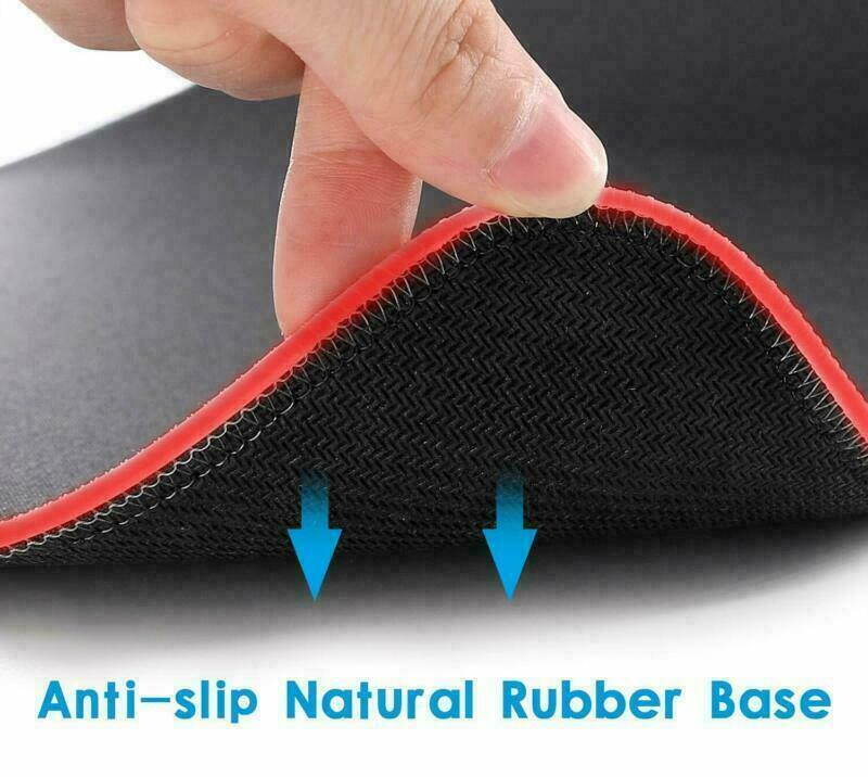 LED Gaming RGB Mouse Pad Large Smooth Surface Anti-Slip USB Charging Mouse Mat