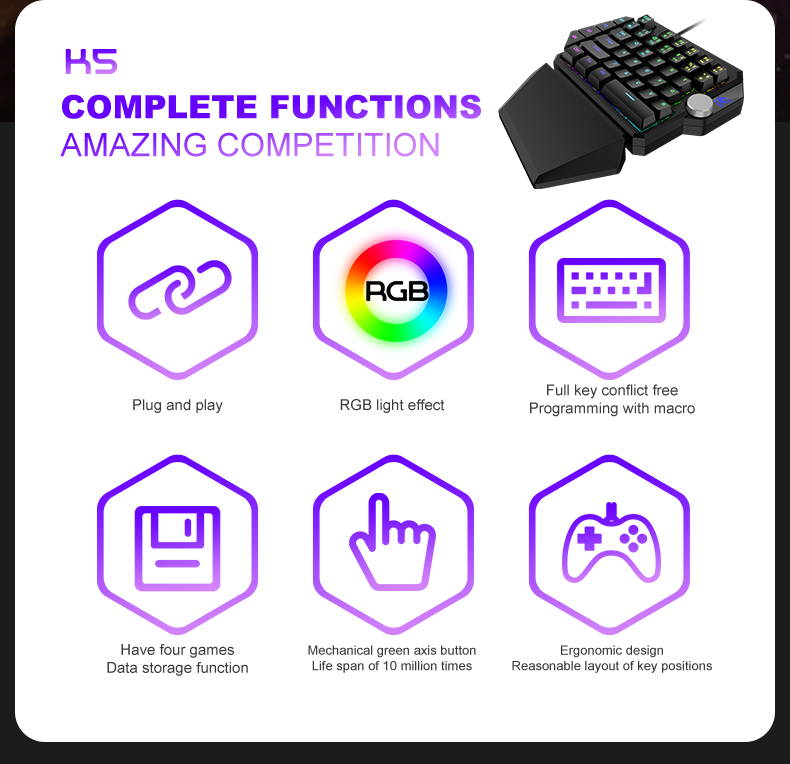 Glorious Modular Mechanical Gaming Keyboard (GMMK)- Barebone Edition (DIY Assembly Required) (Full Size, Black) + Glorious Black Aura Keycaps (Bundle)