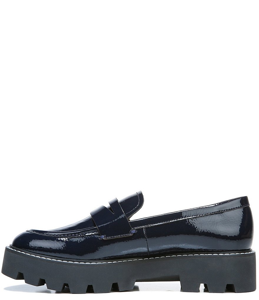 Franco Sarto Balin Patent Platform Lug Sole Loafers