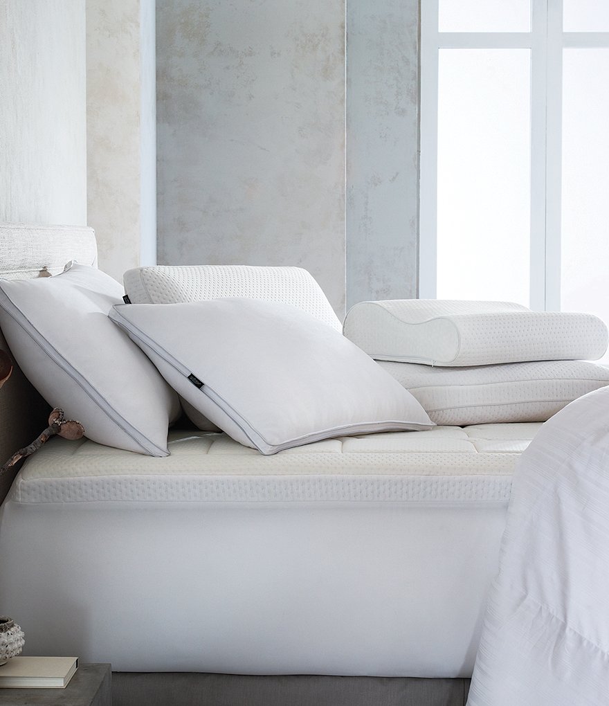 Sensorpedic Memory Foam Wedge Pillow with Cooling Gel Coating