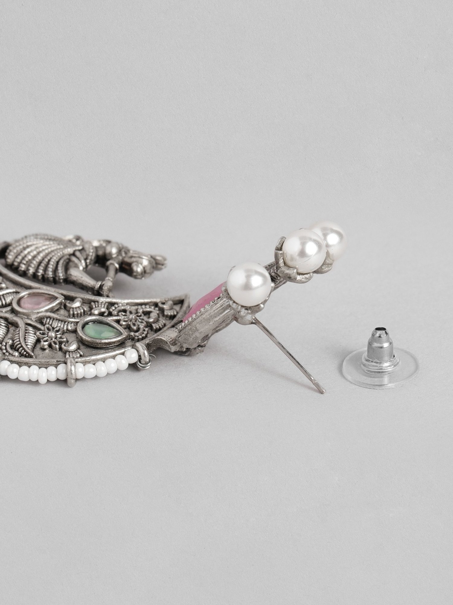 Abdesigns High Quality German Silver Earrings