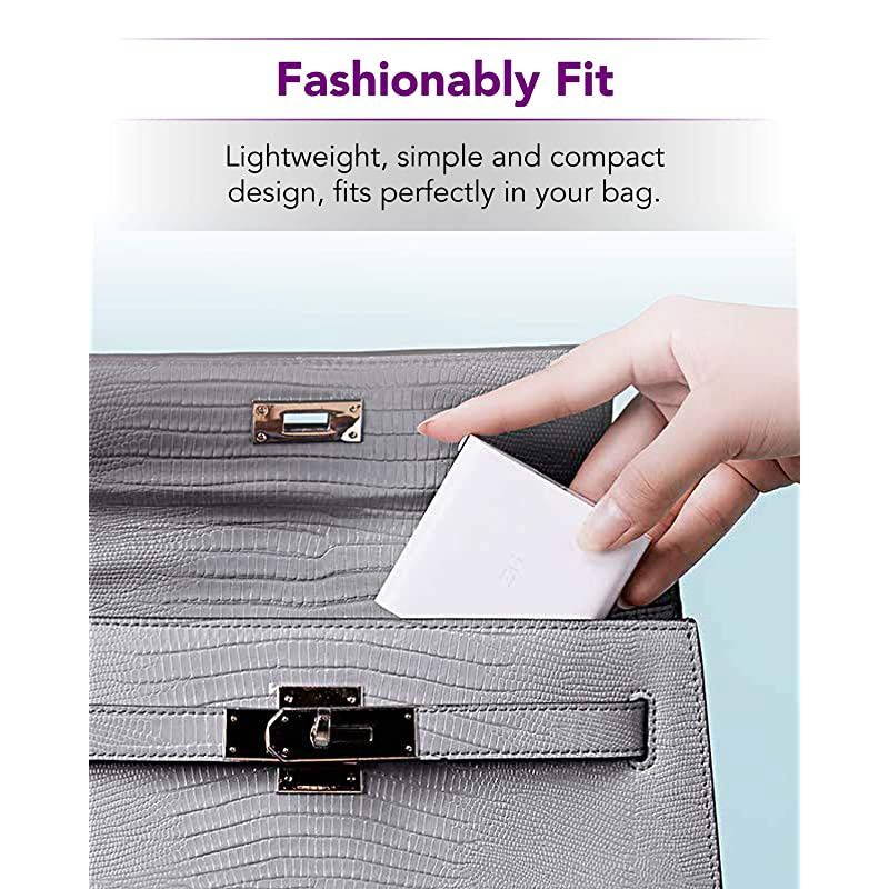 zPower 3Port Travel Charger 45W USBC PD and 18WSplit Dual USBA Wall Charger White Note This is Not a 45W PPS Charger for Galaxy Note10+