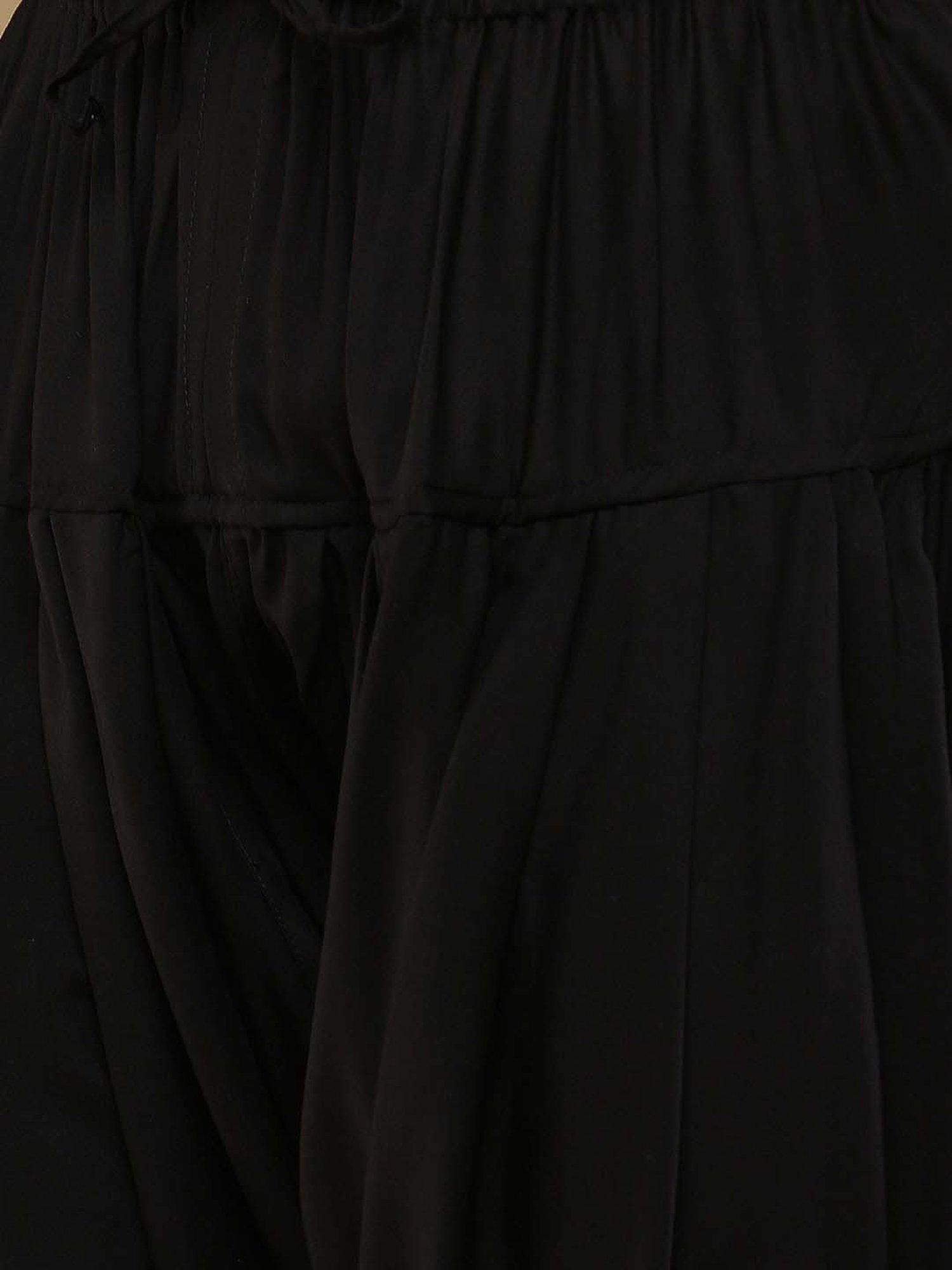 Sanwara Black Regular Fit Patiala Pants