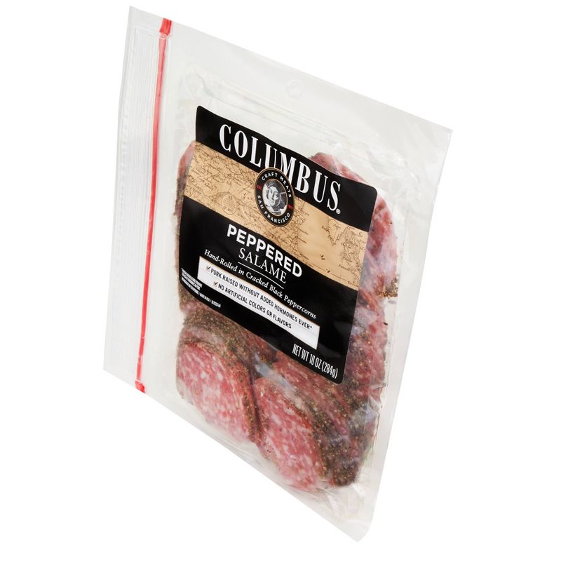 Columbus Peppered Salame Deli Meats - 10oz