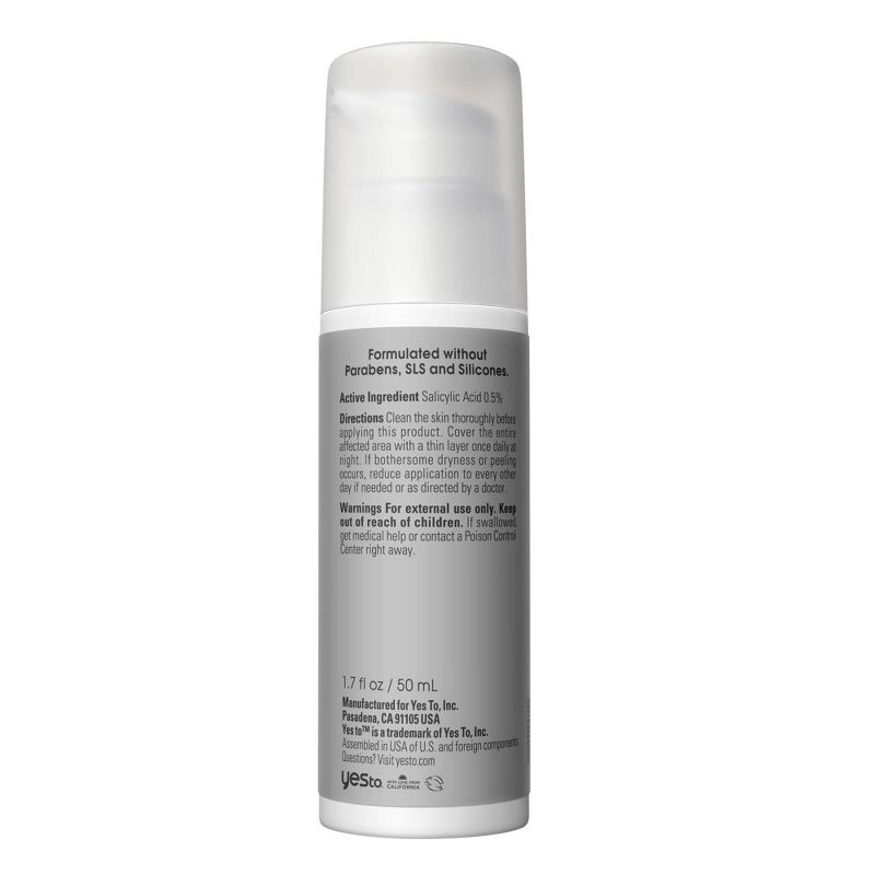 Yes To Tomatoes Charcoal Acne-Fighting Overnight Moisturizer - 1.7 fl oz