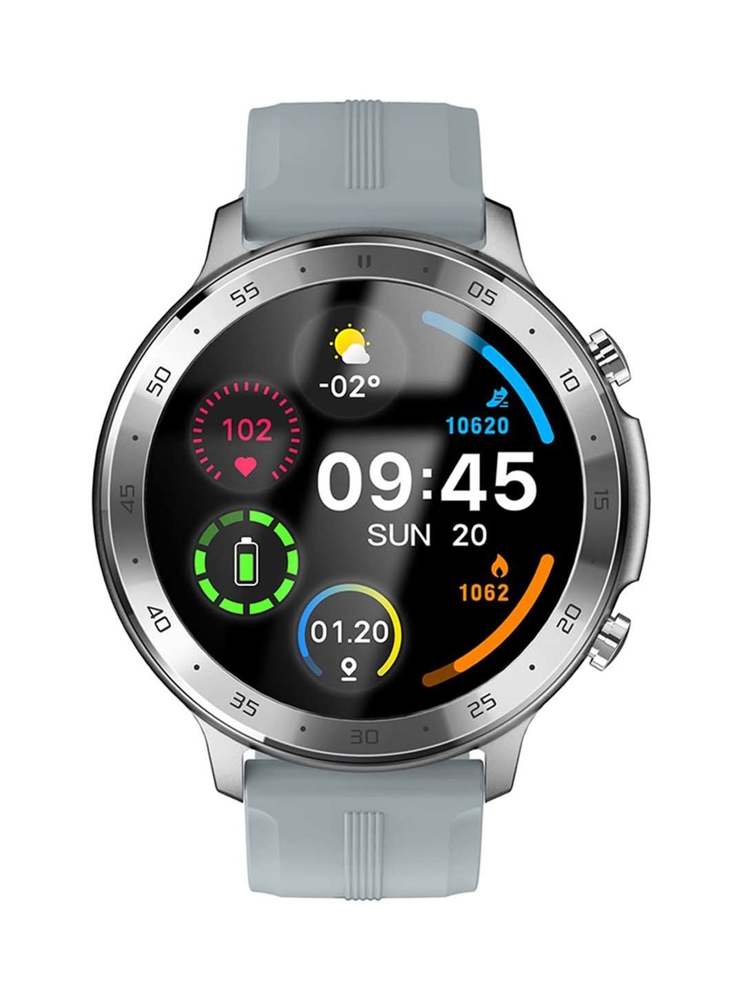 MAXX SX25 Pro Smart Watch with Bluetooth Calling (Gray)