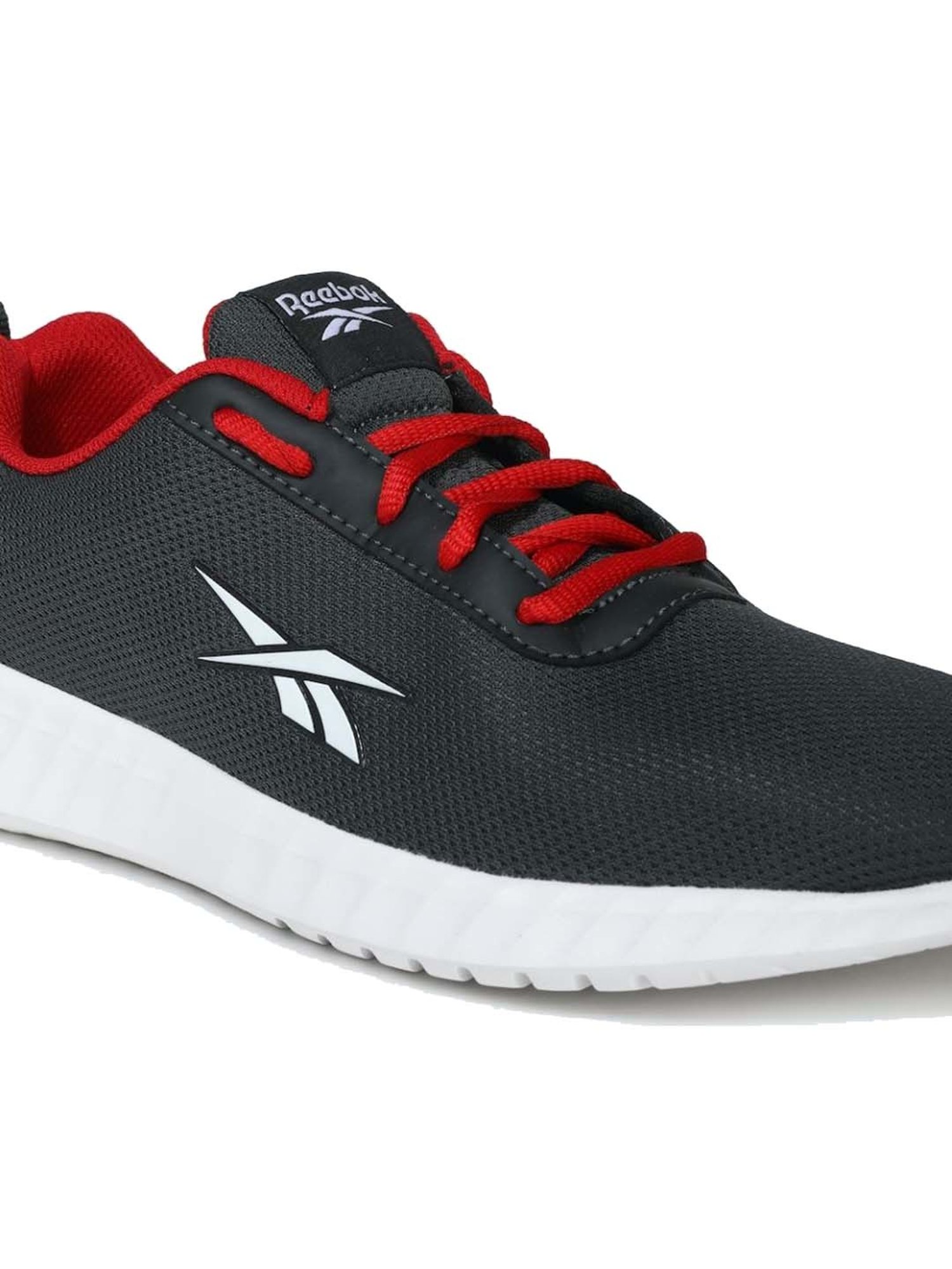 Reebok Kids Stride K Grey & Red Running Shoes