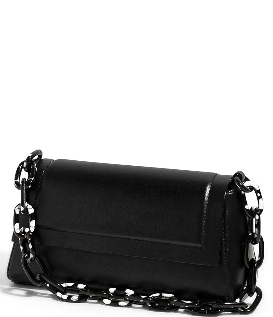 House of Want How We Fashion Vegan Leather Chain Strap Shoulder Bag