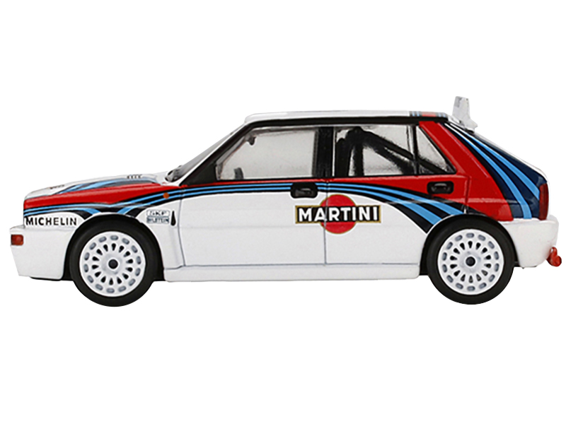 Lancia Delta HF Integrale Evoluzione #2 Carlos Sainz - Luis Moya "Jolly Club" "Tour de Corse - Rallye de France" (1993) 1/18 Diecast Model Car by Kyosho