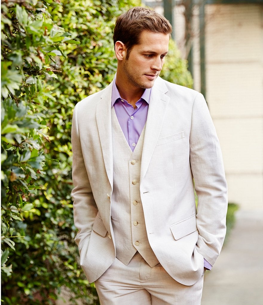 Murano Interstellar Collection Slim-Fit Checked Suit Separates Blazer