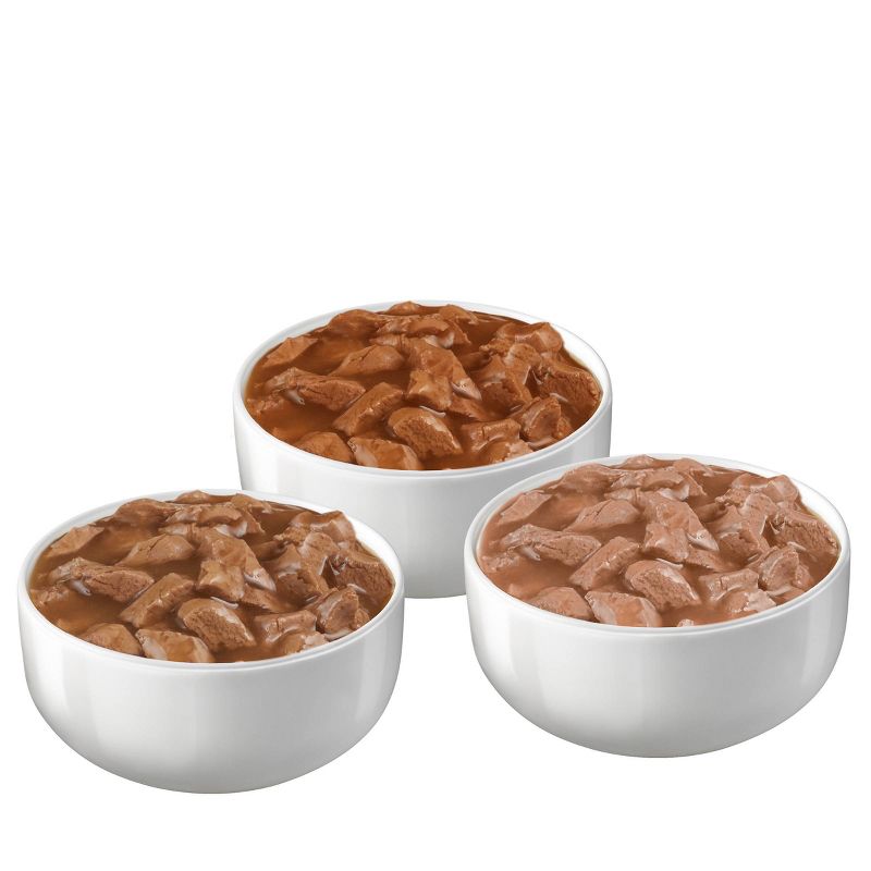 Friskies Yum Believa-Box Yum-azing Extra Gravy Chunky Poultry & Seafood Wet Cat Food Variety Pack - 5.5oz/40ct