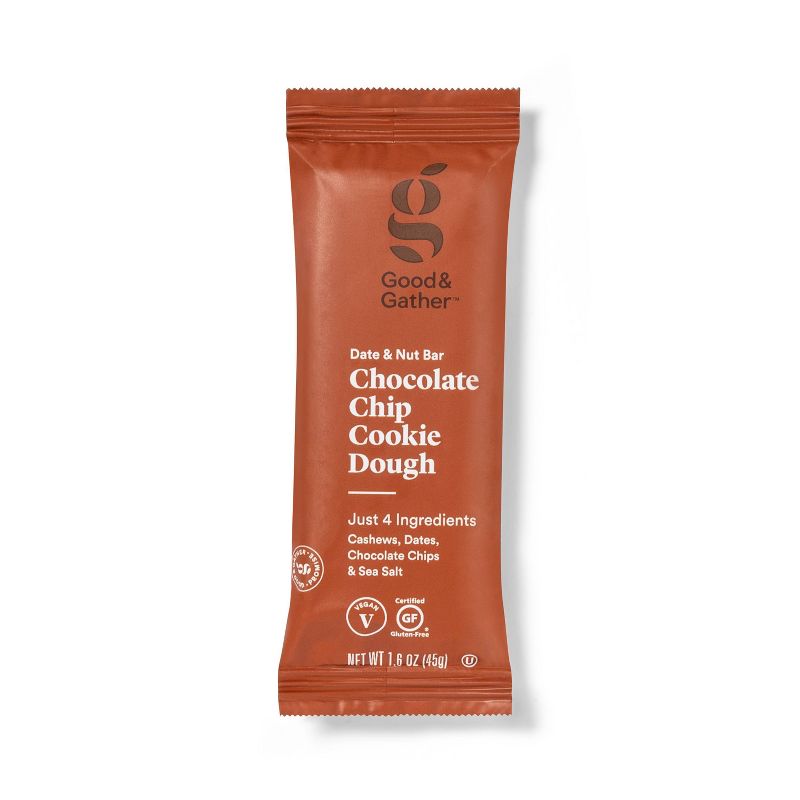 Chocolate Chip Cookie Dough Nutrition Bars - 5ct - Good & Gather™