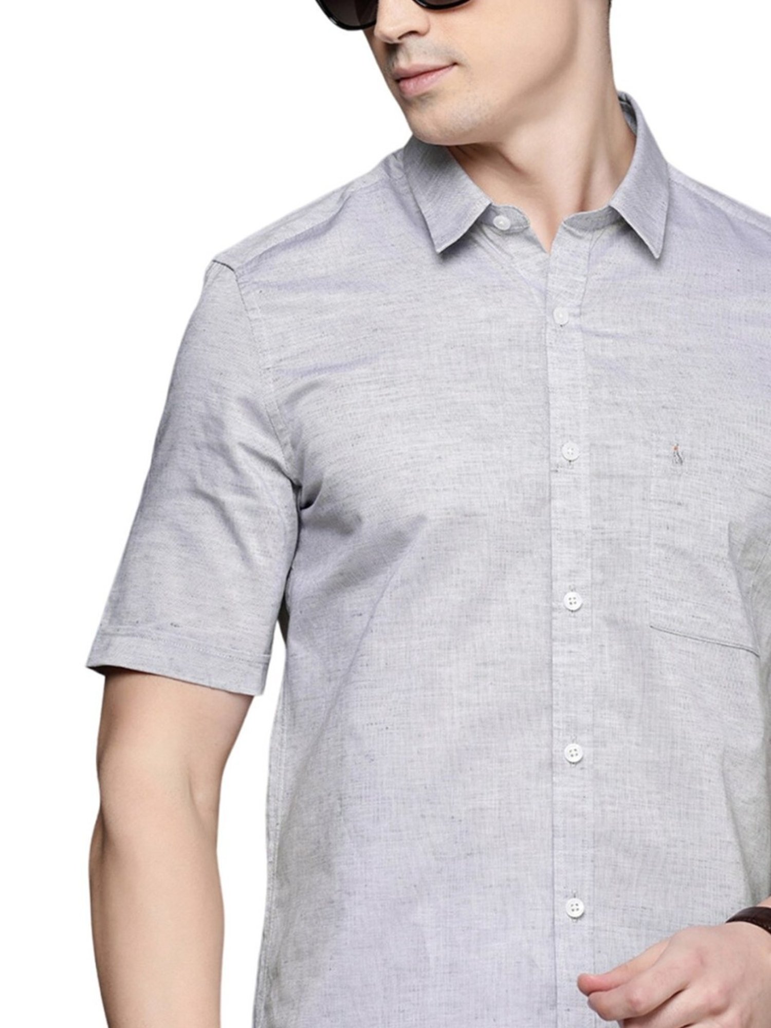 Simon Carter London Grey Slim Fit Shirt