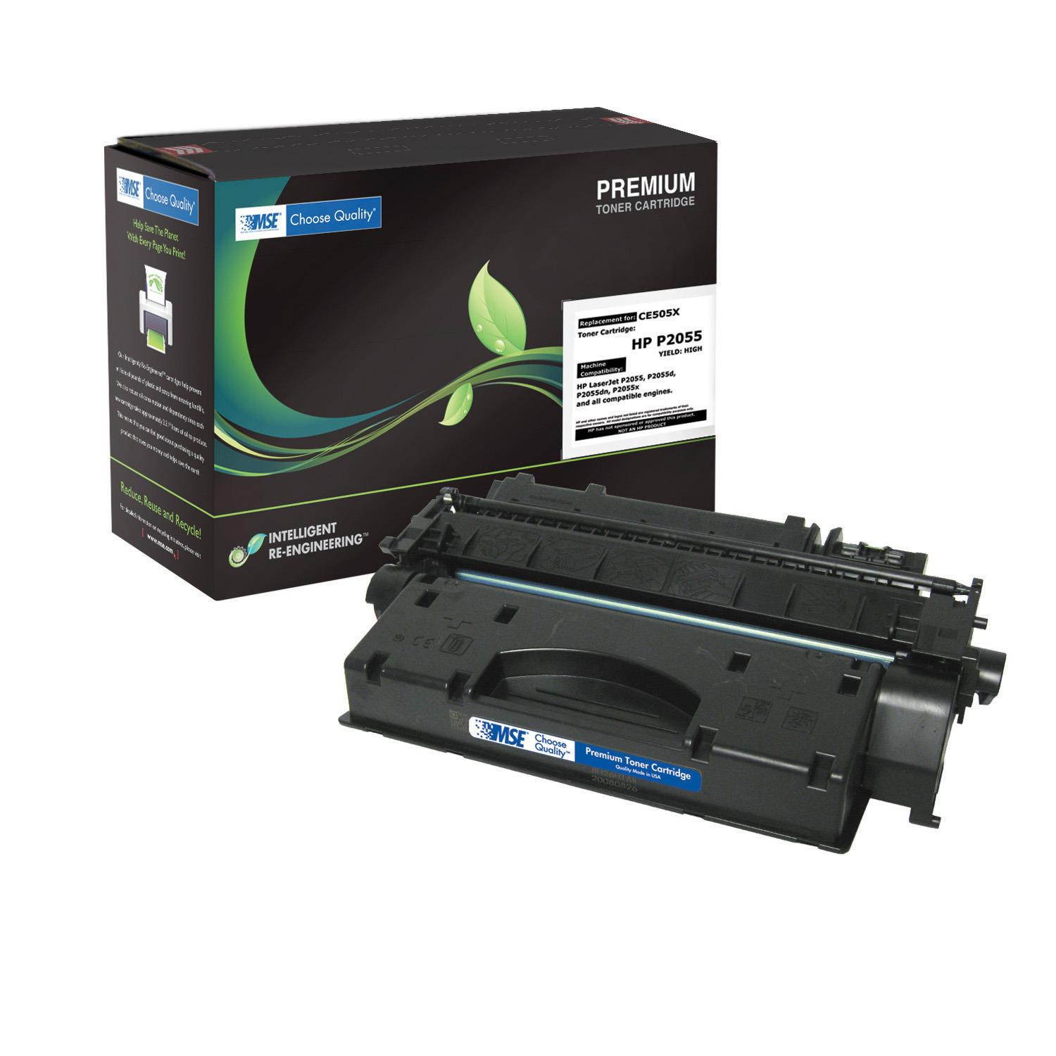 MSE Compatible 02-21-0516 Toner Cartridge (6500 Page Yield) - Equivalent to HP CE505X