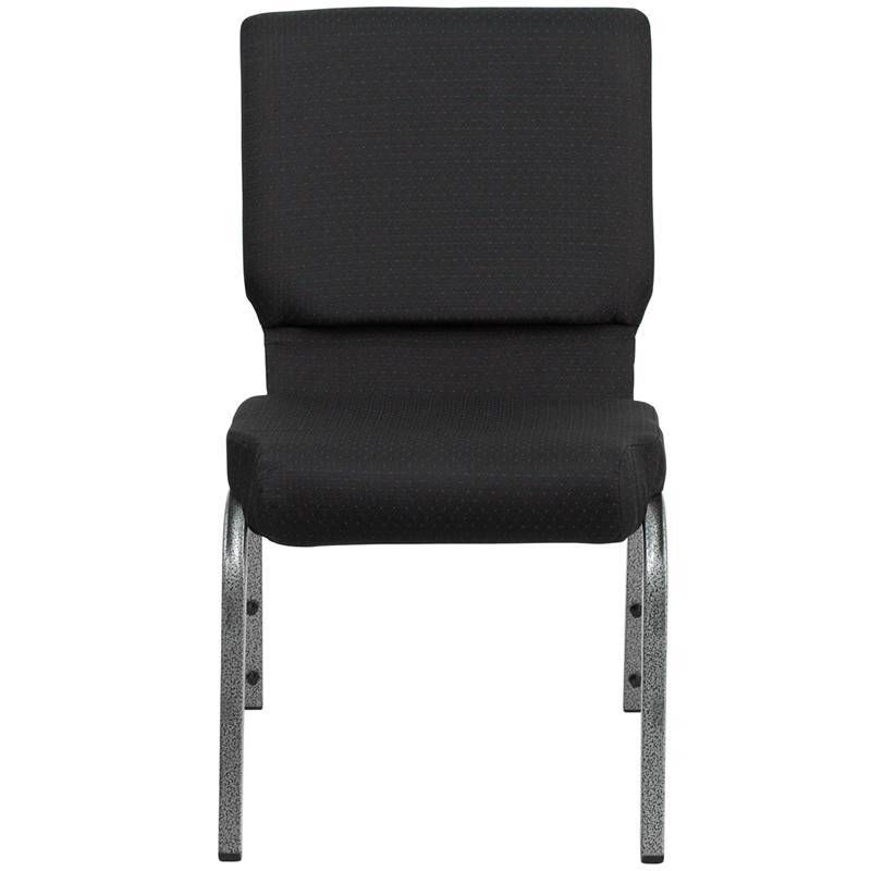 Fabric Church Chair Black - Riverstone Furniture Collection