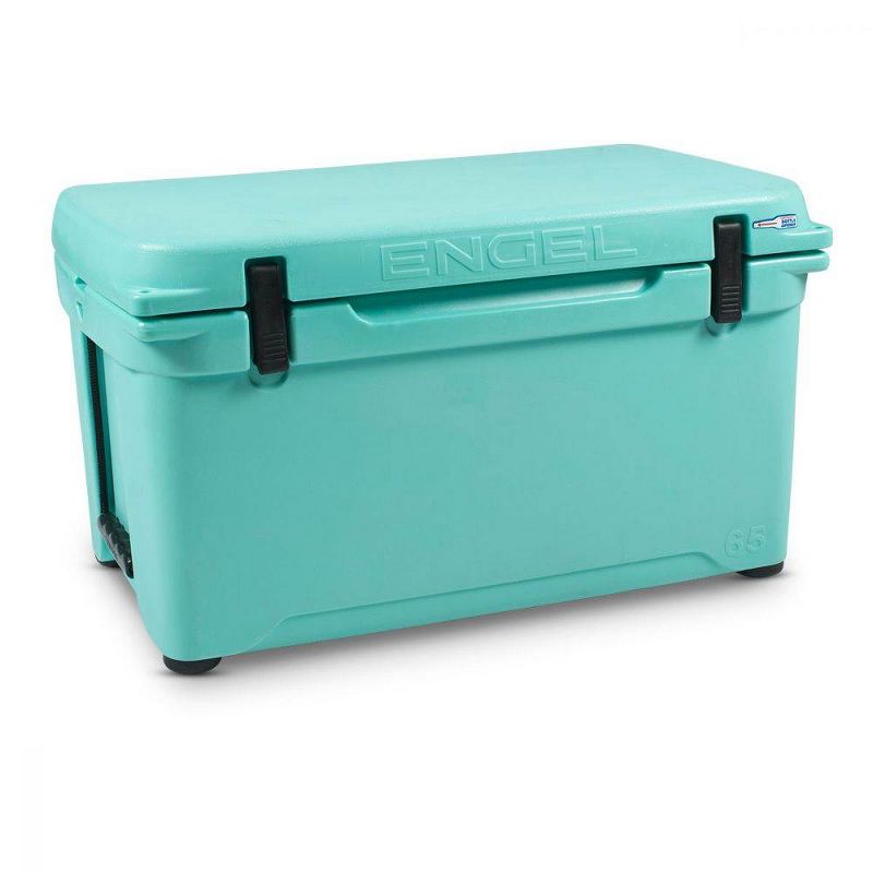 Engel Coolers 58 Quart 70 Can High Performance Roto Molded Ice Cooler, SeaFoam