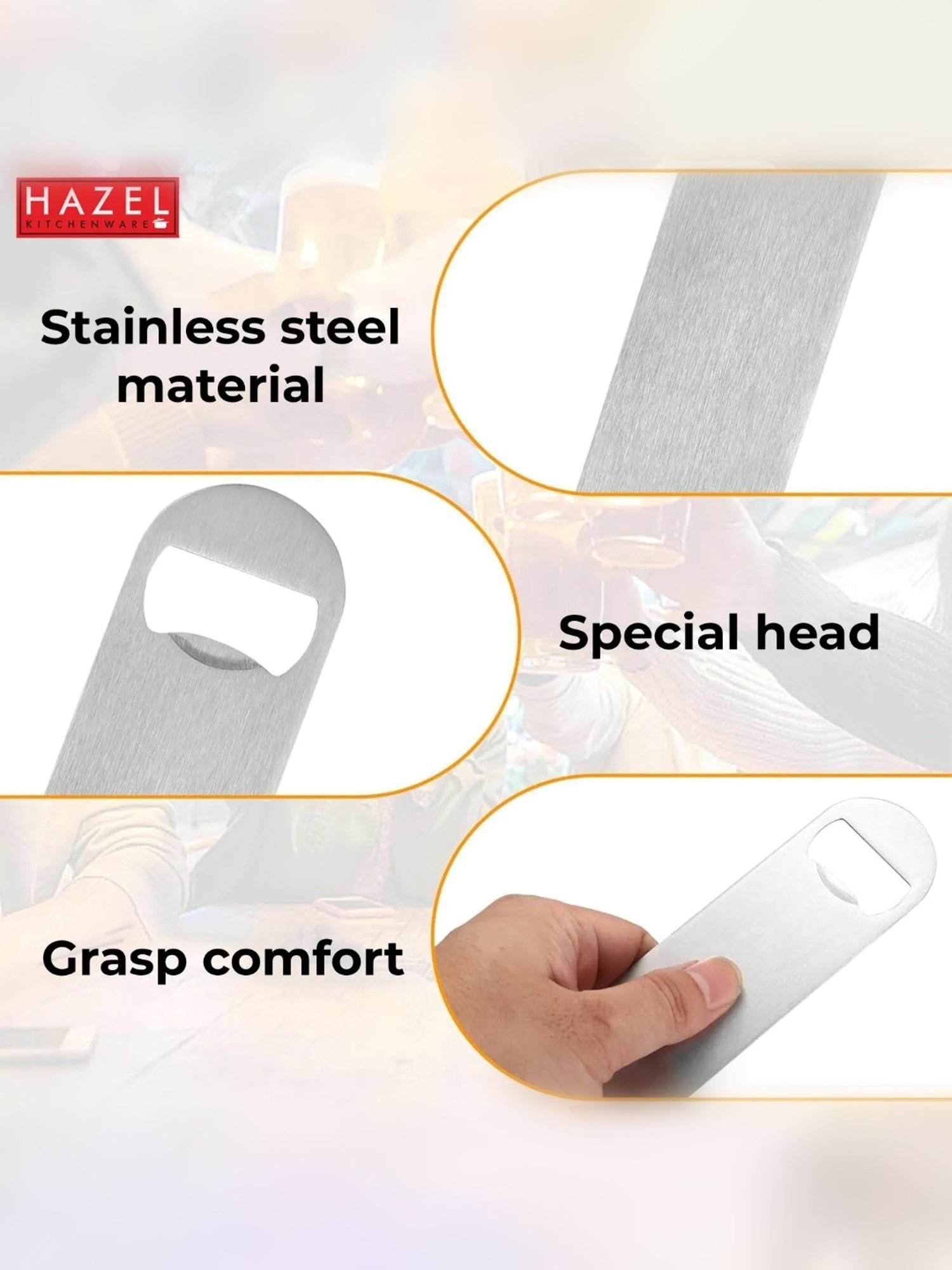 JOSEPH JOSEPH Silver & Green Steel 30.5 cm Elevate Tong - Set of 1