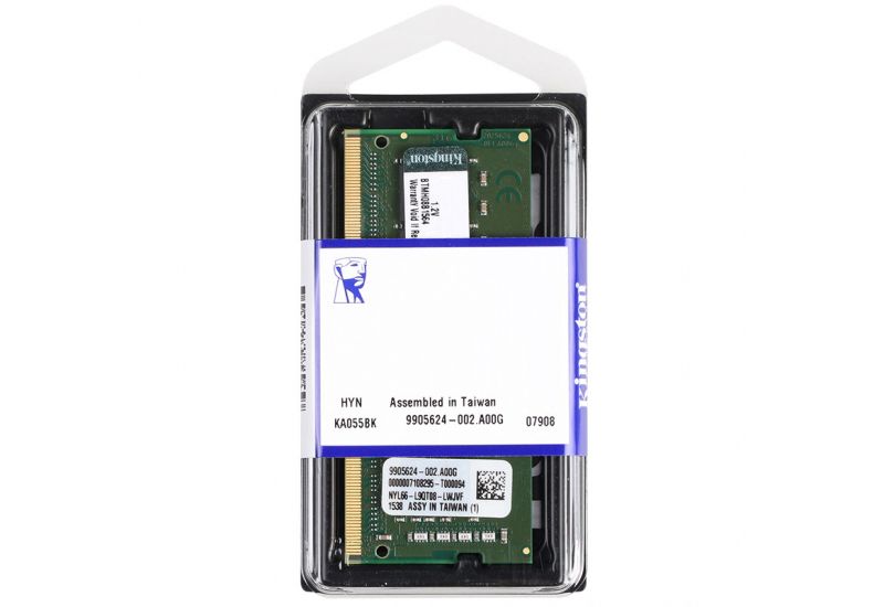 Kingston ValueRAM 8GB DDR4 SDRAM Memory Module - 8 GB - DDR4-2666/PC4-21300 DDR4 SDRAM - CL19 - 1.20 V - Non-ECC - Unbuffered - 260-pin - SoDIMM