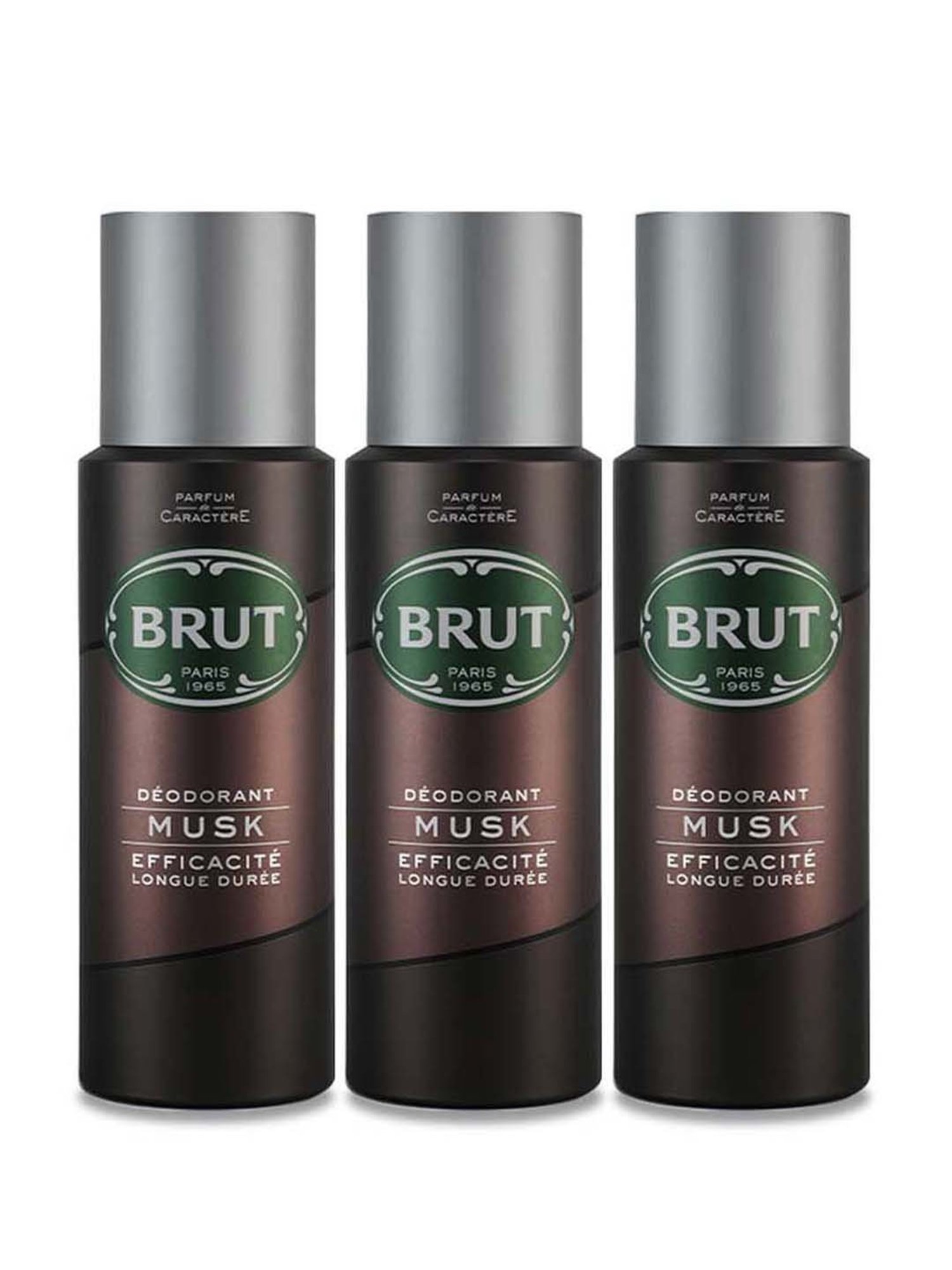 Brut Deodorant Spray Musk for Men - 200 ml (Pack of 3)