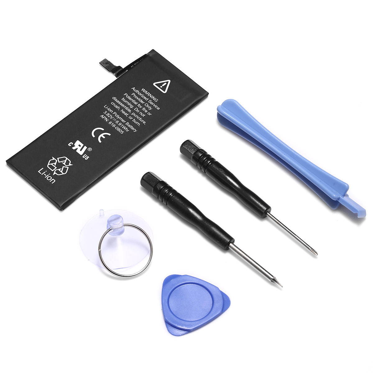 New OEM Replacement Battery for iPhone 6 with Free Tools Set, 1810mAh